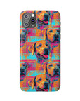 Rustic Charm Labrador Chic Slim Phone Cases