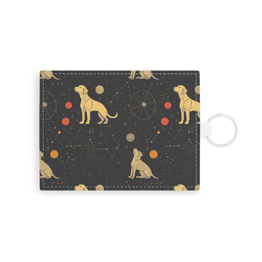 Heavenly Husky Hues Leather Card Holder