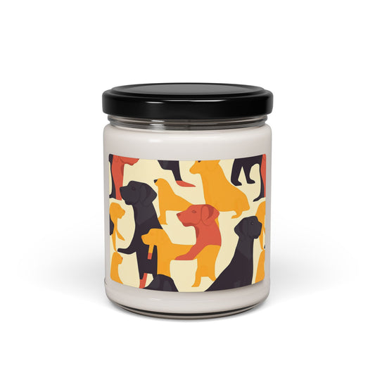 Modern Charm Labrador Chic Scented Soy Candle