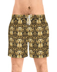 Royal Pawsitivity Labs Men's Mid-Length Swim Shorts