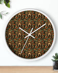 Labrador Lush Pooch Tapestry Wall Clock