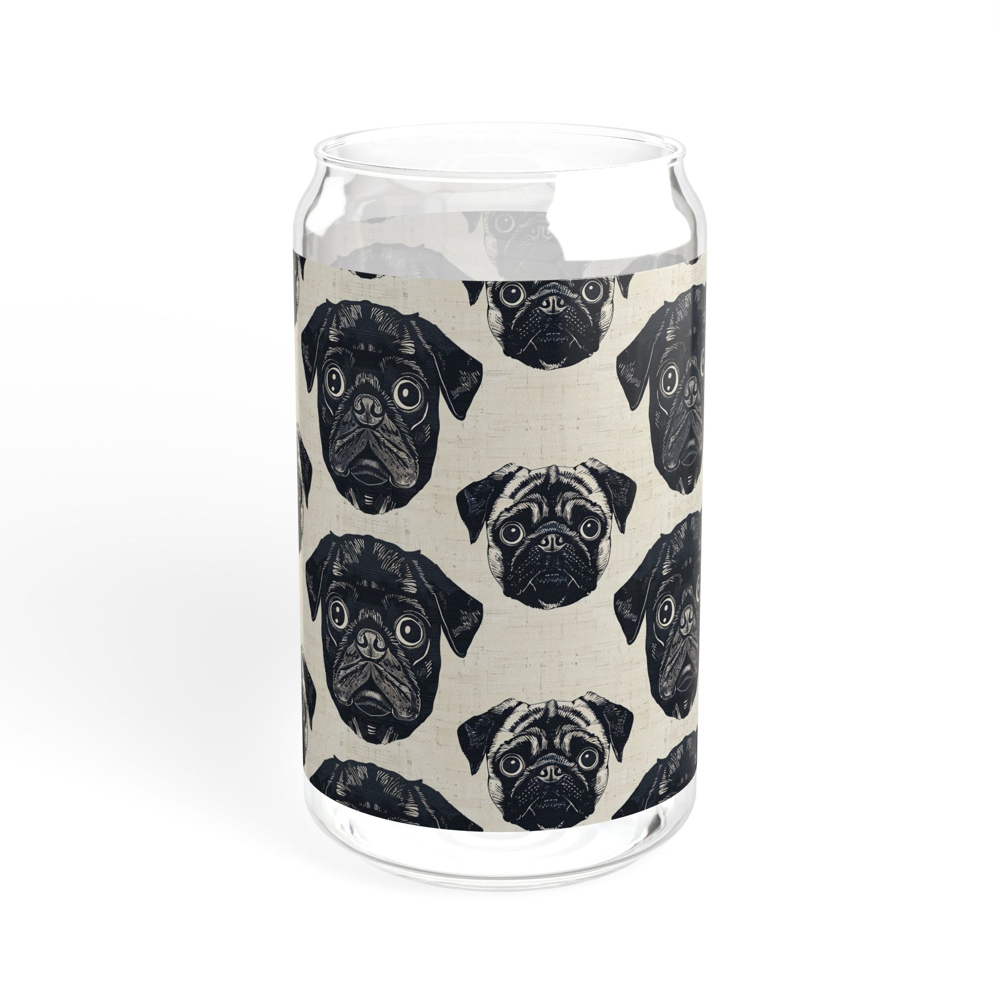 Pugalicious Enchantment Sipper Glass