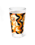 Golden Woof Abstract Glamour Mixing Glass, 16oz