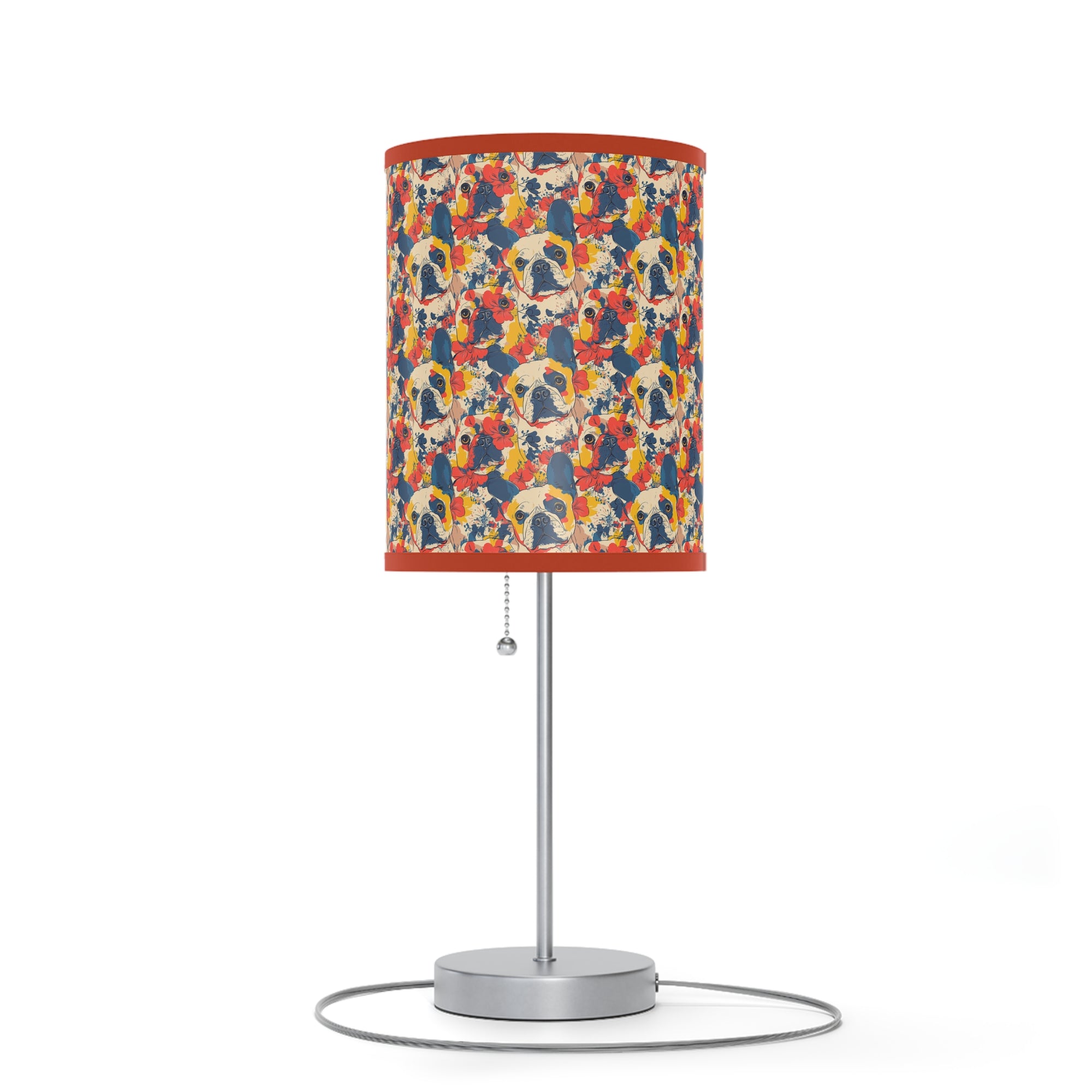 Bloom Pup Frenchietastic Splatter Lamp on a Stand