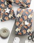 Blooming Bulldog Beauty Gift Wrap Papers