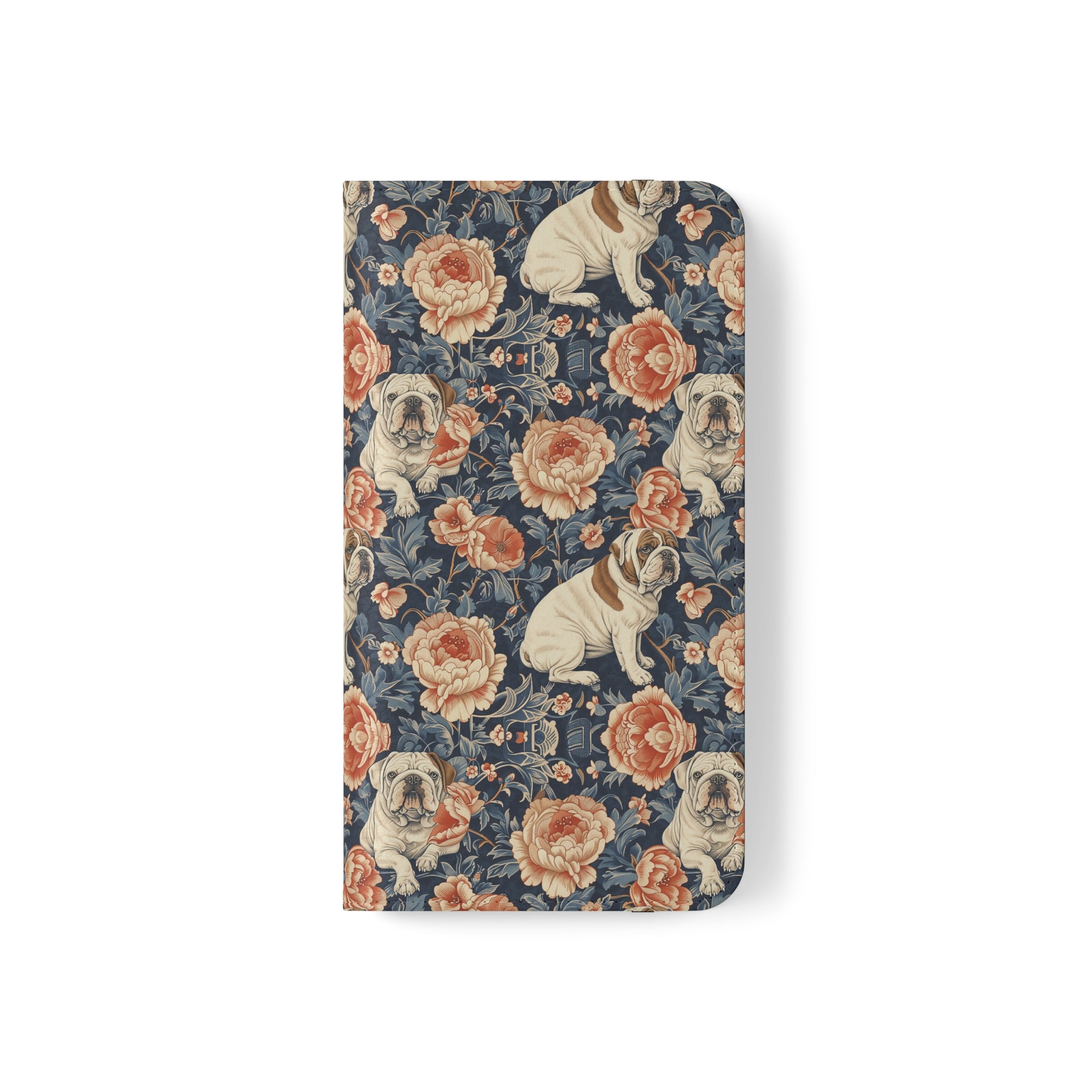 Blooming Bulldog Beauty Flip Cases