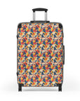 Bloom Pup Frenchietastic Splatter Suitcase