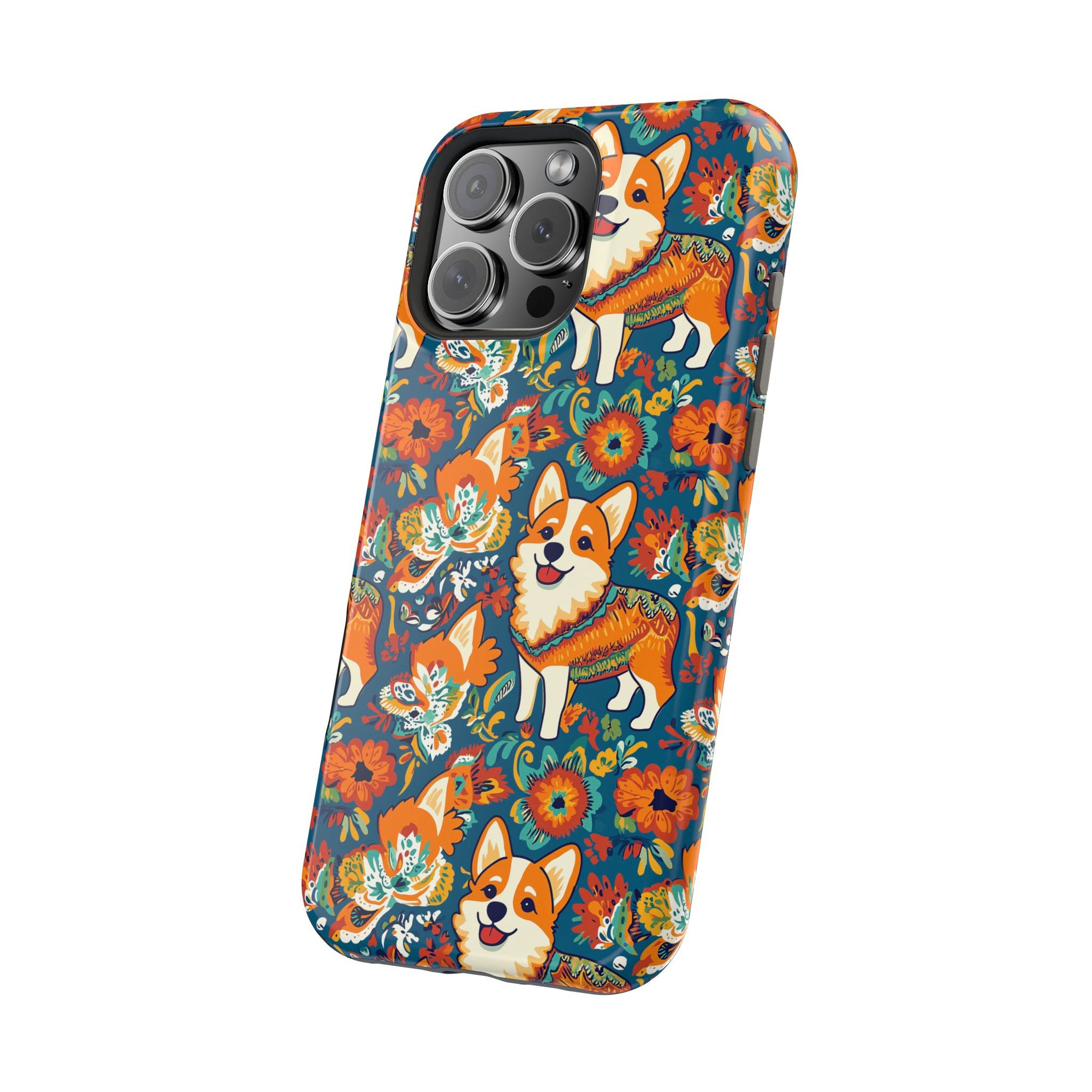 Corgi Carnival Couture Magnetic Tough Cases