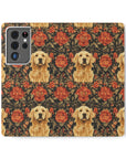 Golden Pawsatronic Tapestry Flip Cases