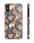 Blooming Bulldog Beauty Slim Phone Cases