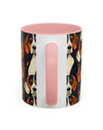 Beagle Glimmer Gaze Glamour Accent Coffee Mug