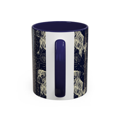 Celestial Boxer Bliss Accent Coffee Mug