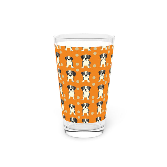 Boxer Blissful Chic Canine Pint Glass