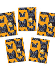 Frenchie Pawsitively Pawsome Peek-a-Boo Perfection Greeting Cards (5-Pack)