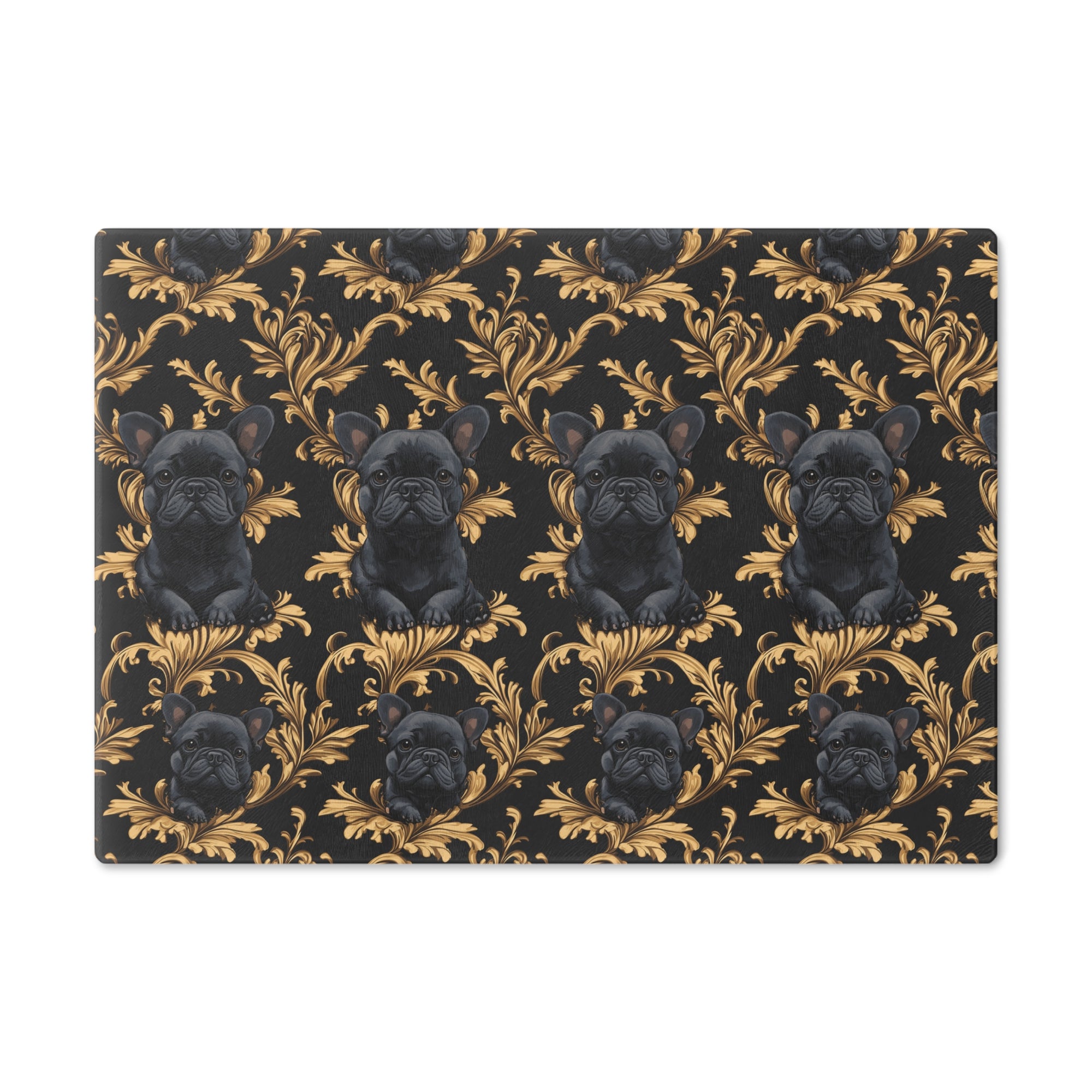 Regal Frenchie Noir Elegance Cutting Board