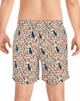 Bloomiful Lab Bouquet Men's Mid-Length Swim Shorts