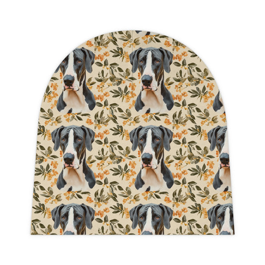 Majestic Great Dane Meadow Baby Beanie