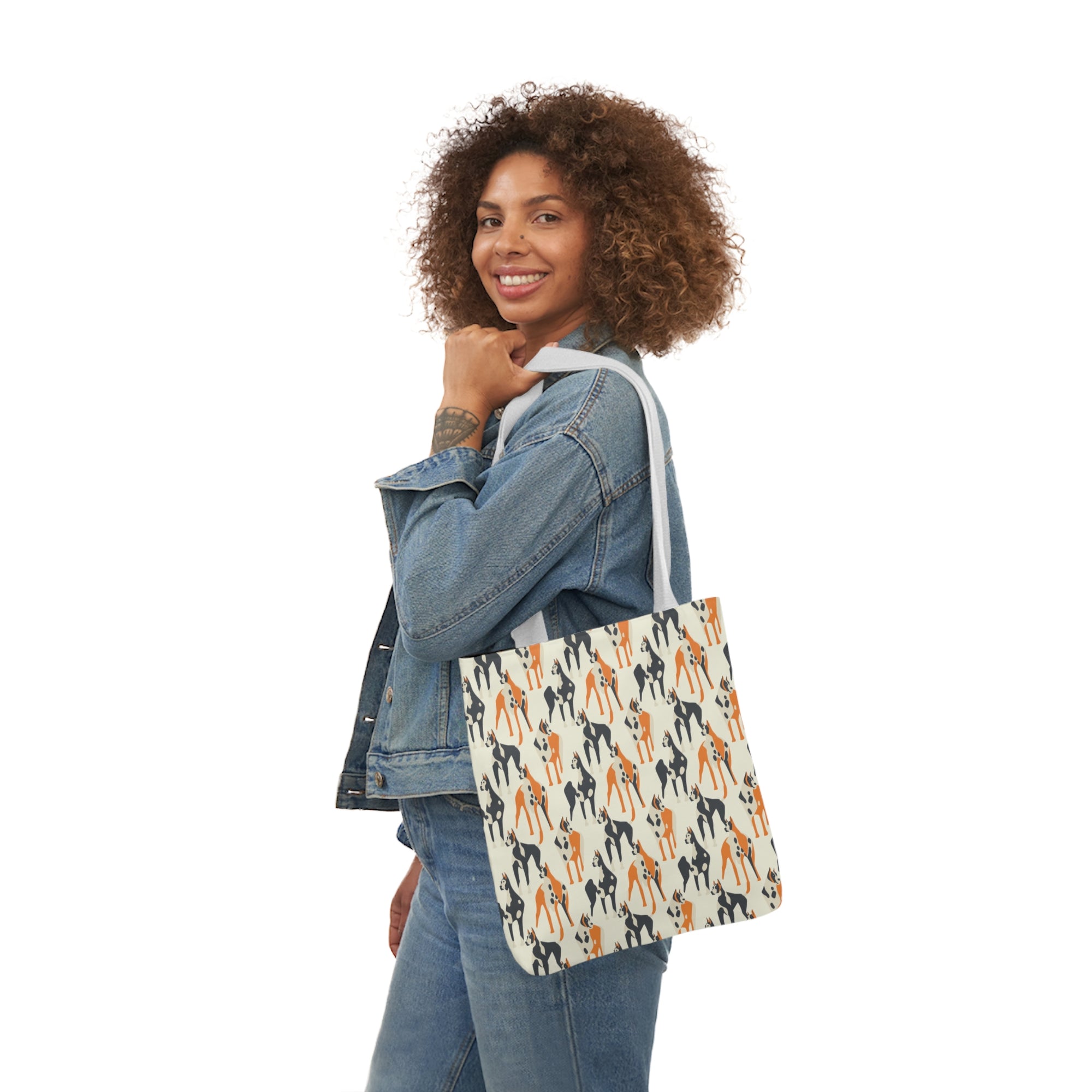 Dashing Dane Divinity Canvas Tote Bag