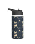 Frenchie Celestial Soar Stainless Steel Water Bottle