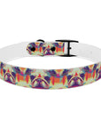 Glitchy Bulldog Blitz Dog Collar