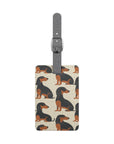 Whimsical Dachsund Dreamcatcher Luggage Tag