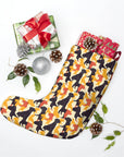 Modern Charm Labrador Chic Christmas Stockings