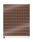 Floral Pawsome Dachsund Delight Wrapping Paper