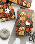 Golden Pawsatronic Tapestry Gift Wrap Papers