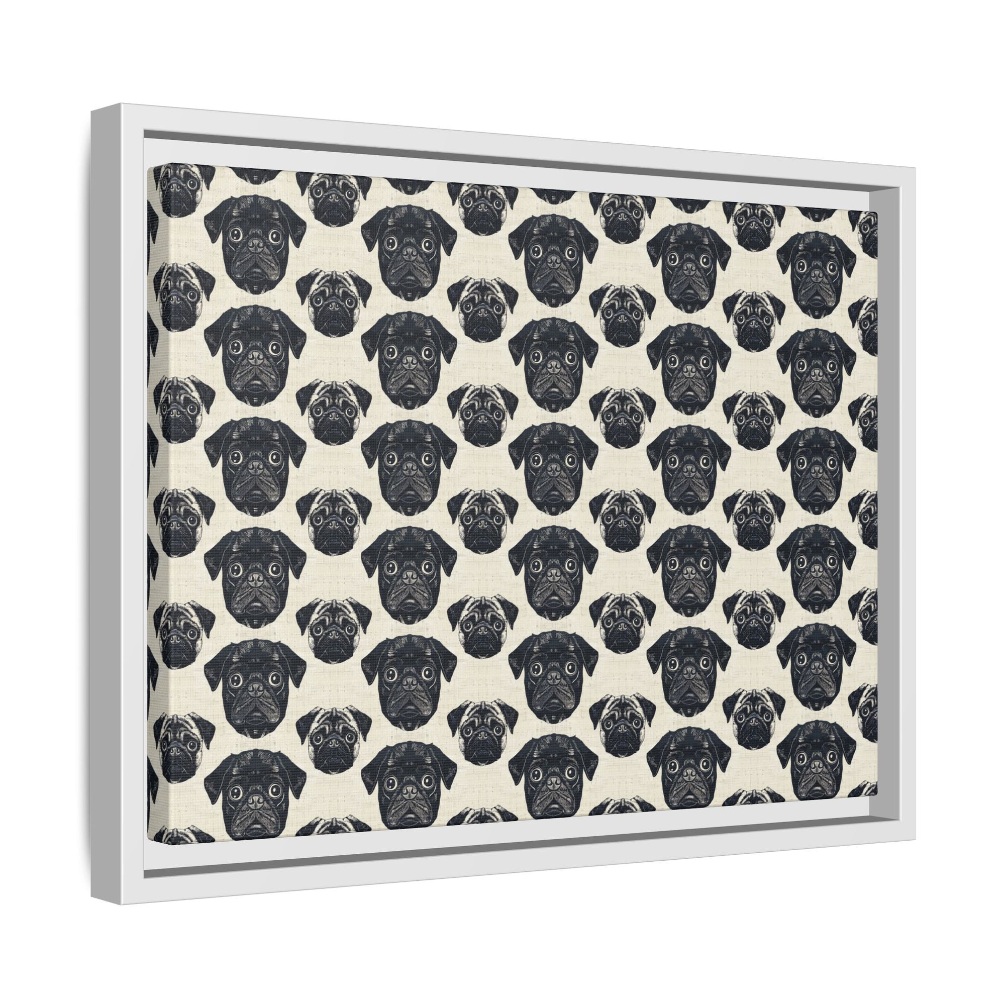 Pugalicious Enchantment Matte Canvas, Framed