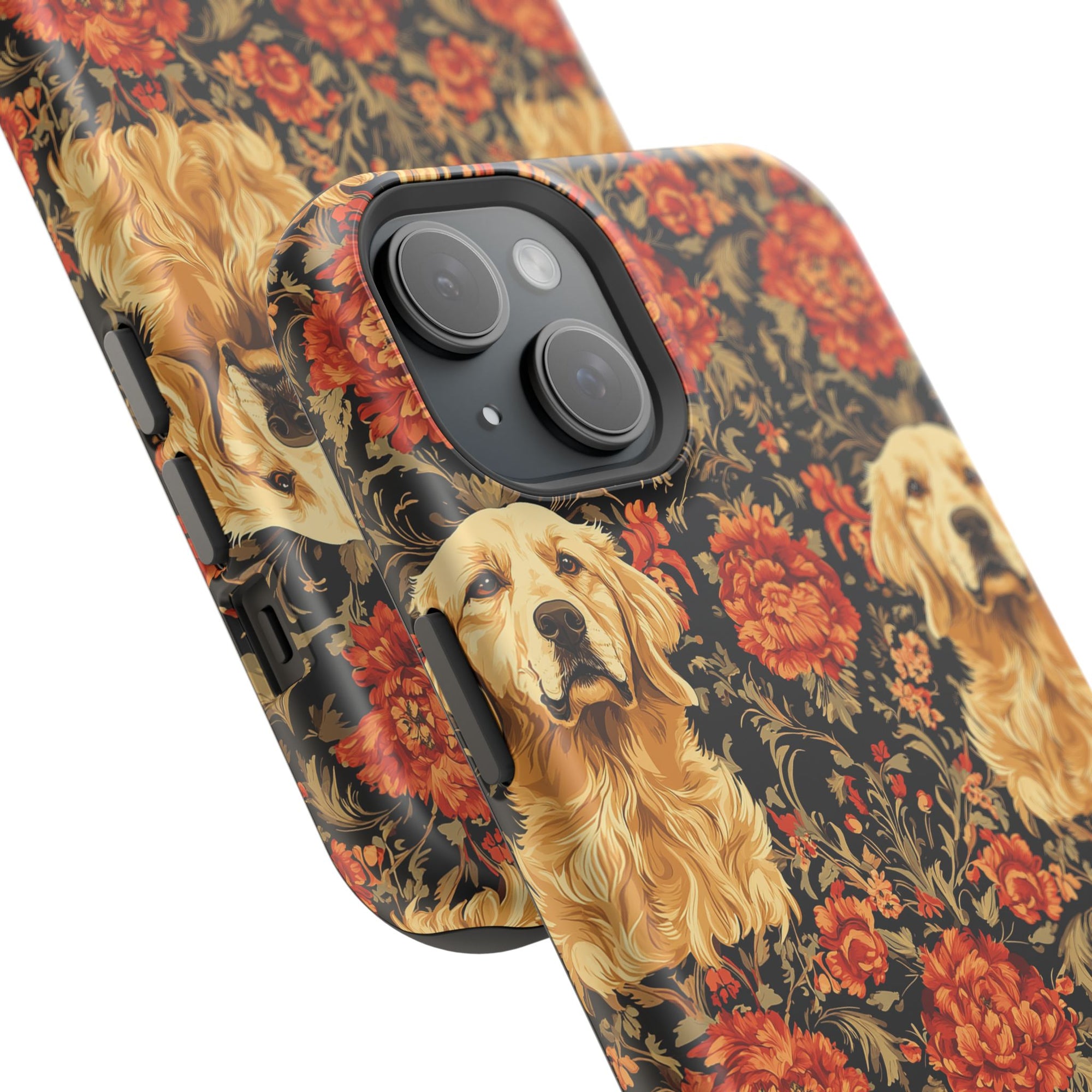 Golden Pawsatronic Tapestry Magnetic Tough Cases