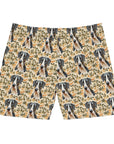 Majestic Great Dane Meadow Men's Mid-Length Swim Shorts