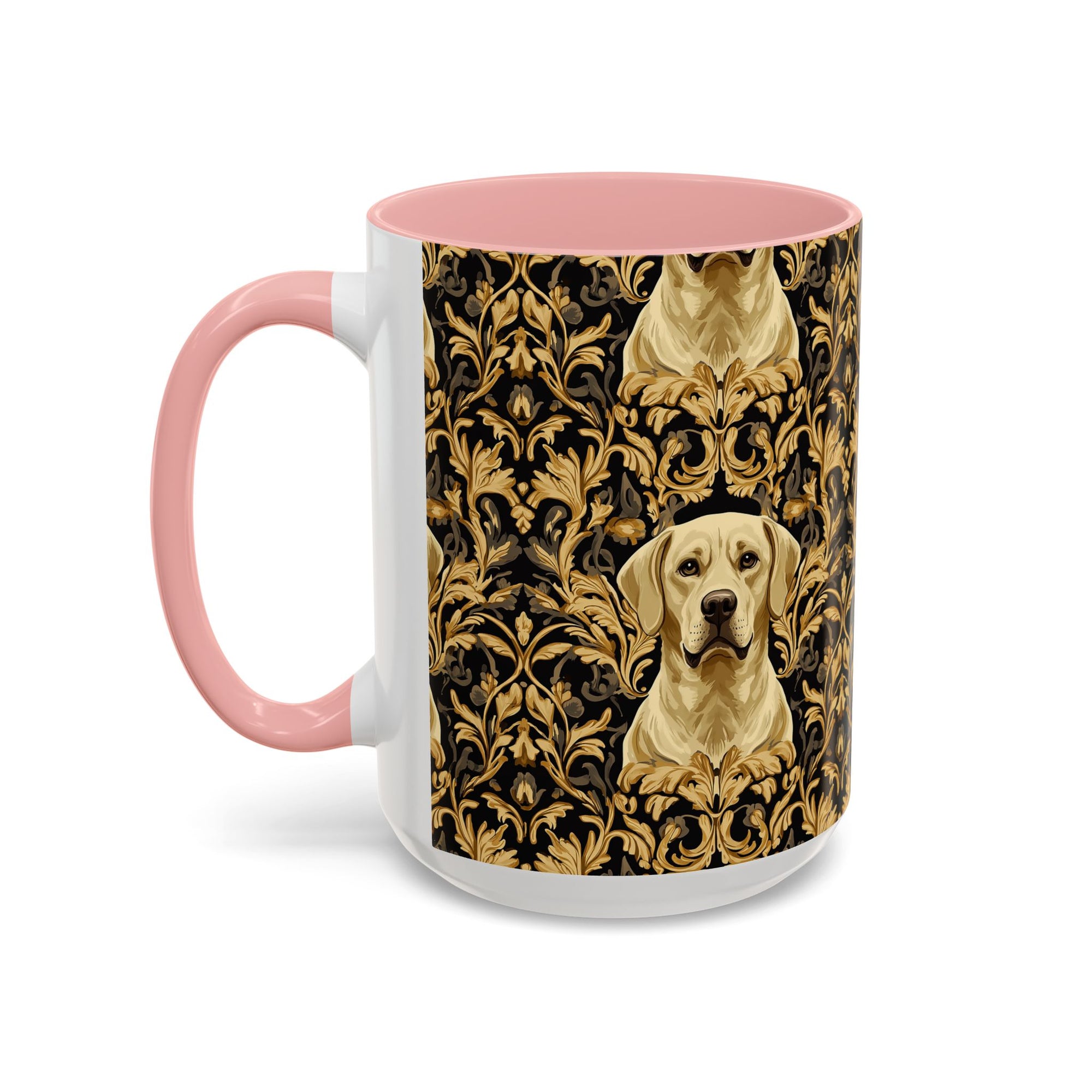 Royal Pawsitivity Labs Accent Coffee Mug