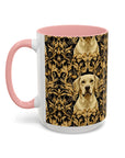 Royal Pawsitivity Labs Accent Coffee Mug