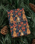 Floral Pawsome Dachsund Delight Gift Wrap Papers