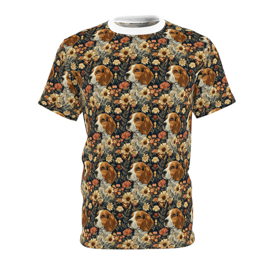 Beagle Blossoms Unisex Tee