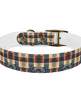 Pawsome Rottweiler Royalty Plaid Dog Collar