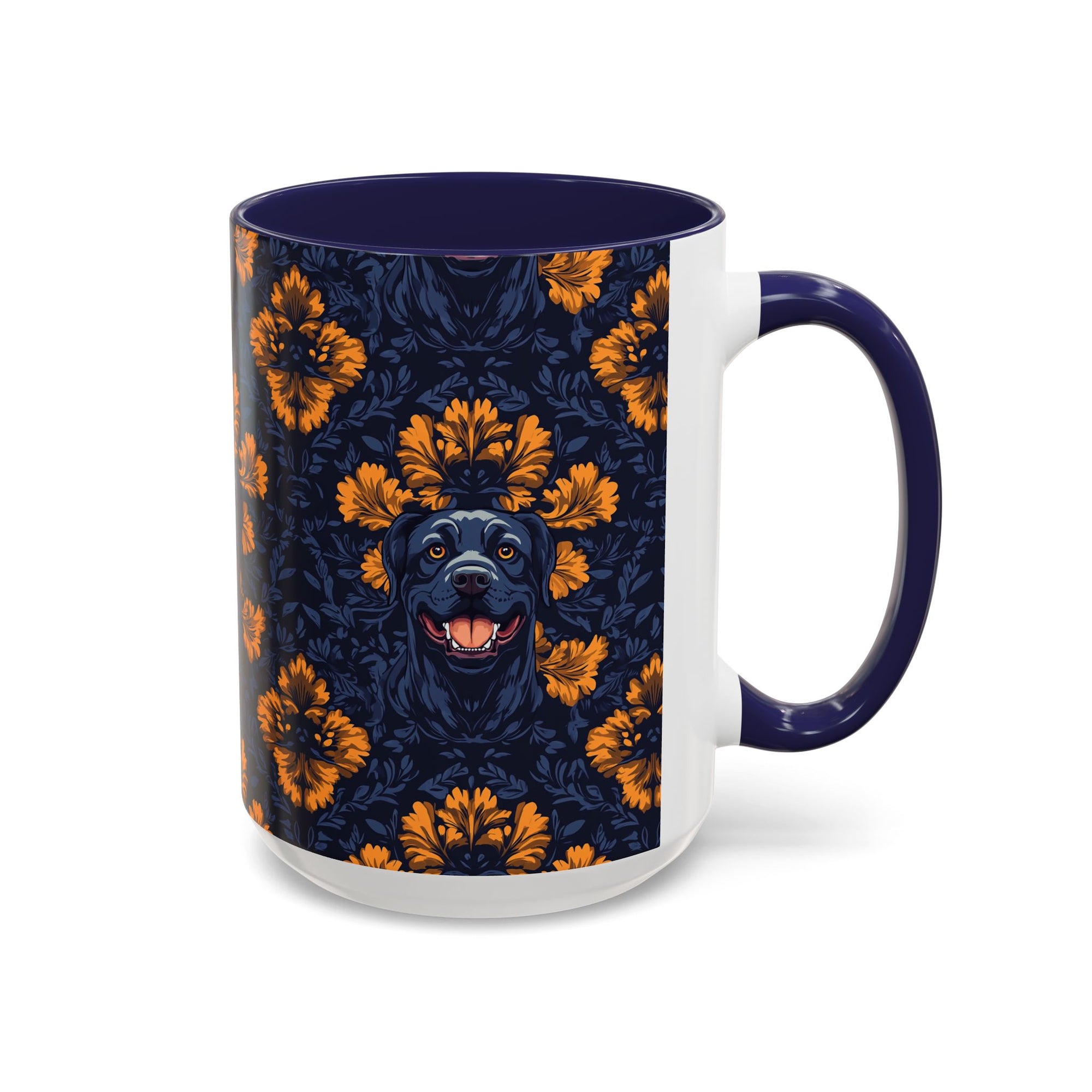 Royal Rottweiler Regalia Accent Coffee Mug