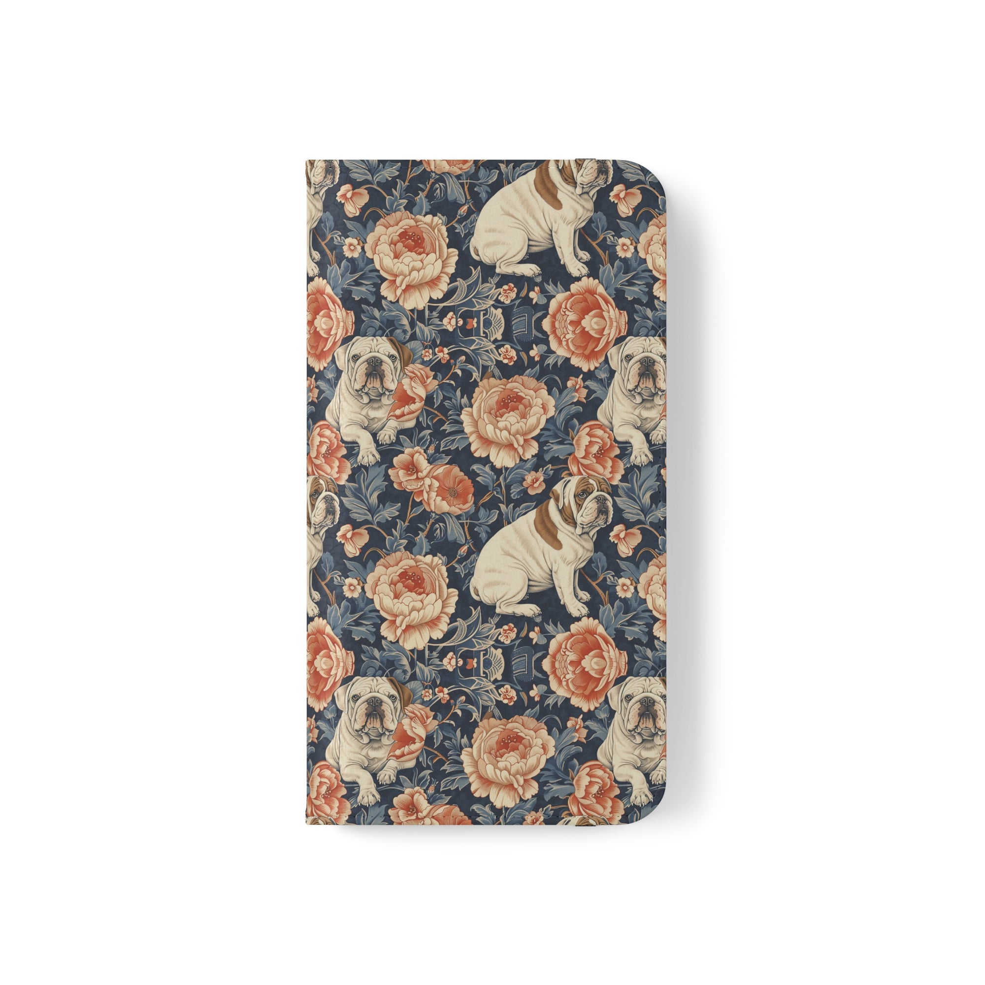 Blooming Bulldog Beauty Flip Cases