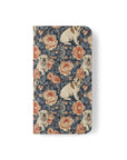 Blooming Bulldog Beauty Flip Cases