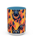 Impressionistic German Shepherds Accent Coffee Mug