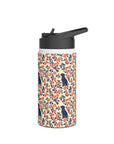 Bloomiful Lab Bouquet Stainless Steel Water Bottle