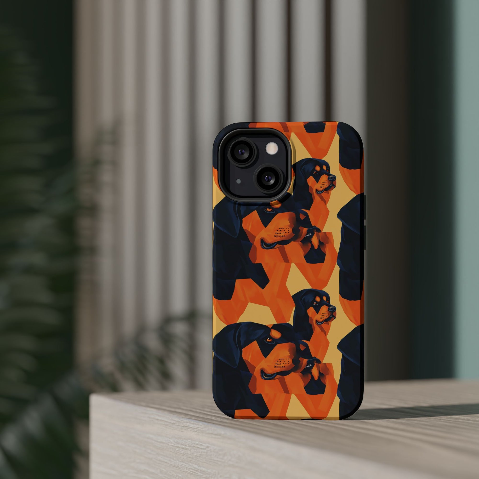 Rottweiler Chic Pawsitivity Magnetic Tough Cases