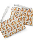 Golden Glamour Paws - Luxe Licks for Regal Retrievers Clutch Bag