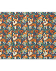 Corgi Carnival Couture Cutting Board