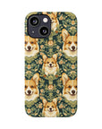 Corgi Charmz Slim Phone Cases