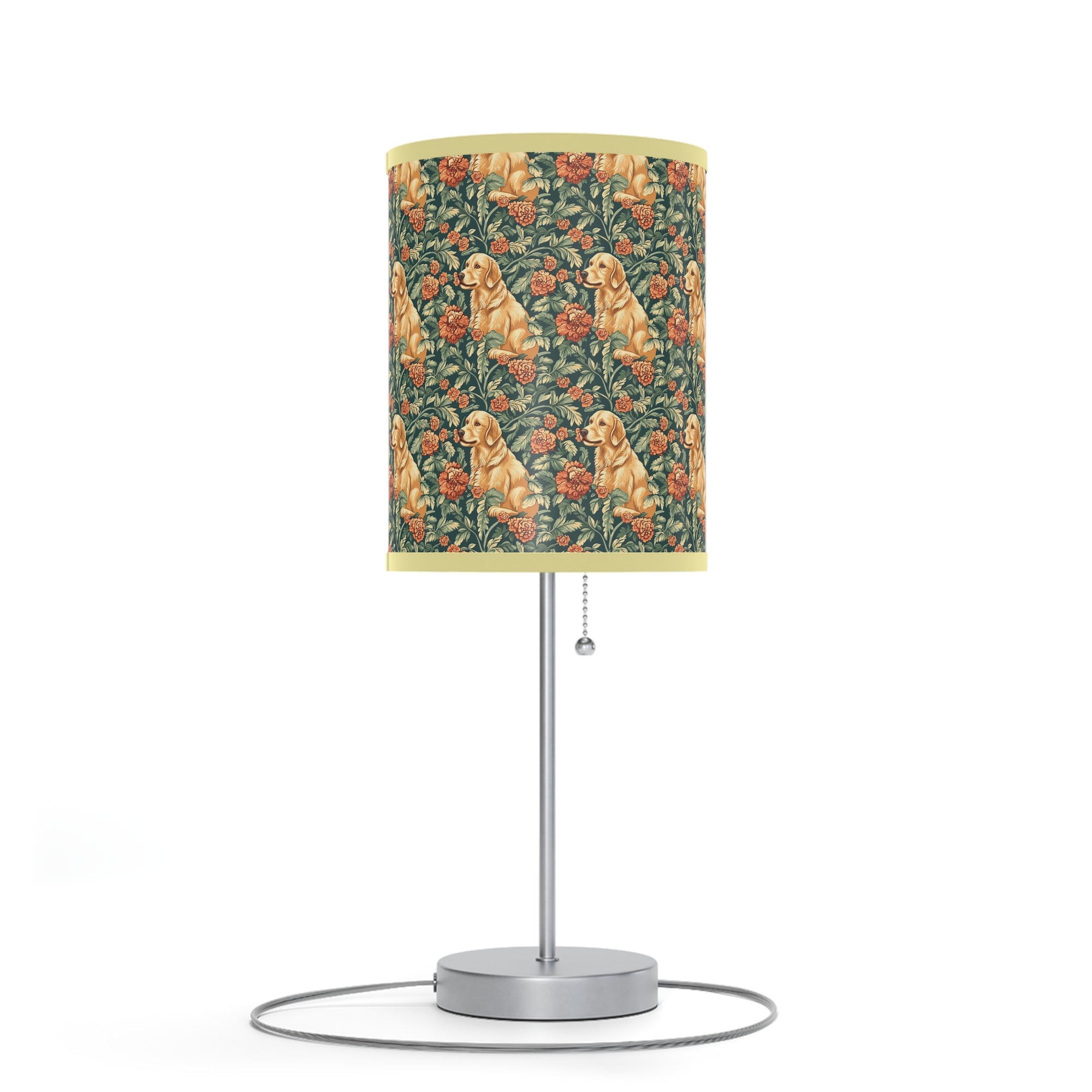 Blooming Goldie Glam Lamp on a Stand