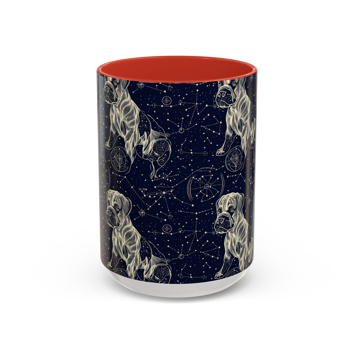 Celestial Boxer Bliss Accent Coffee Mug