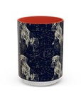 Celestial Boxer Bliss Accent Coffee Mug