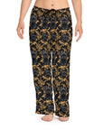 Regal Frenchie Noir Elegance Women's Pajama Pants