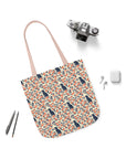 Bloomiful Lab Bouquet Canvas Tote Bag